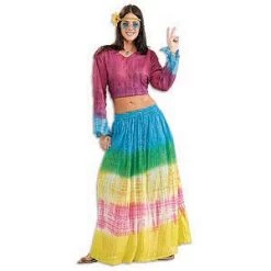 Vendor-unknown Tie Dye Skirt Shirts, Skirts And Pants