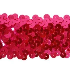 Vendor-unknown 1 1/2 Fluorescent Sequin Trim (Stretch) Newest Products