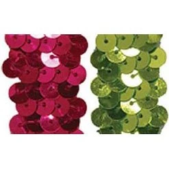 Vendor-unknown 3/4 Fluorescent Sequin Trim (Stretch) Newest Products
