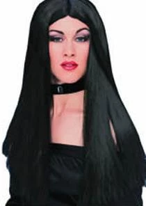 Rubies Long Wig - Black 1 Rubies Long Wig - Black