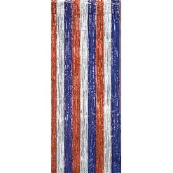 Vendor-unknown Red, White And Blue Streamer Curtain Curtains