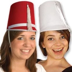 Vendor-unknown Patriotic Drum Major / Bandsman Hat