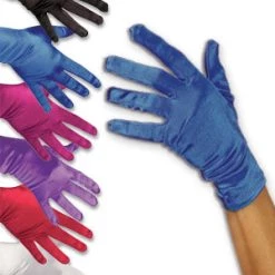 Vendor-unknown Accessories Satin Gloves: Wrist
