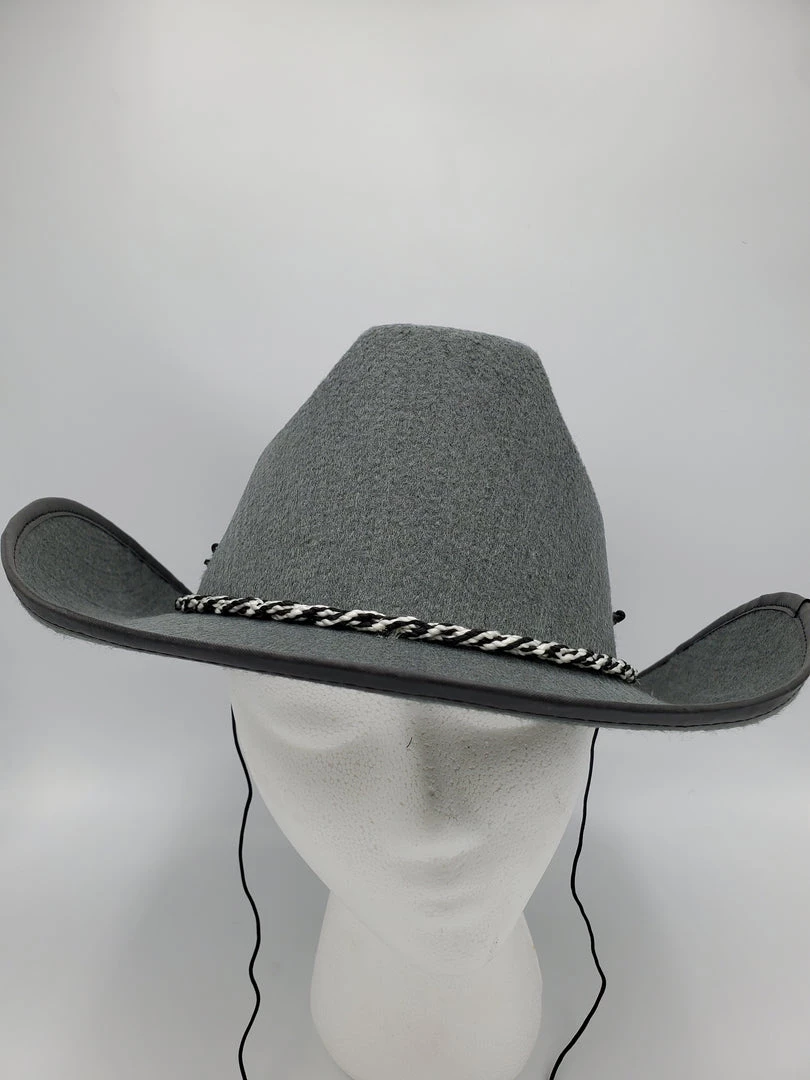 Theatre House Grey Permafelt Cowboy Hat 1 Theatre House Grey Permafelt Cowboy Hat