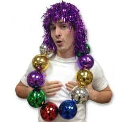 Vendor-unknown Jumbo Mirror Ball Necklace