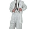 Pony Express White Zoot Suit Adult Costume Newest Products