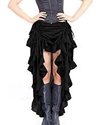 Under Wraps Steam Punk Black Skirt Newest Products