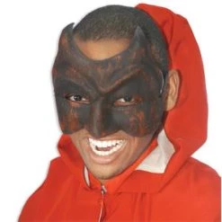 Vendor-unknown Newest Products Devil Carnival Half Mask W/Ties