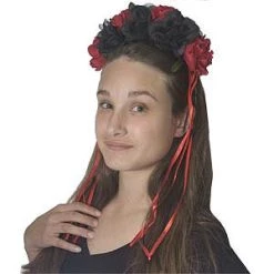 Vendor-unknown Day Of The Dead Rose Headband Newest Products