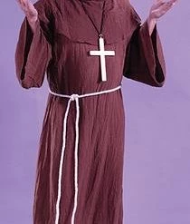 Fun World Newest Products Deluxe Medieval Monk With Wig