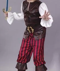 Fun World Deluxe Pirate Child Costume