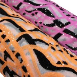 Vendor-unknown Funky Neon Sequin Mesh