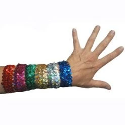 Vendor-unknown Newest Products 1 1/2 Flat Spotlight Sequin Trim (Stretch)