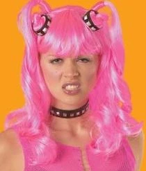 Paper Magic Group Newest Products Pink Dominatrix Wig