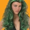 Paper Magic Group Green Curly Vampire Wig Newest Products