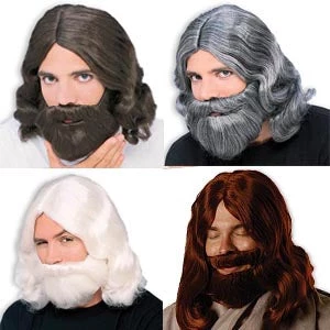 Vendor-unknown Biblical Wig & Beard 1 Vendor-unknown Biblical Wig & Beard