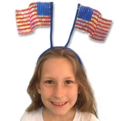 Vendor-unknown Patriotic USA Flag Boppers Headband *DS*