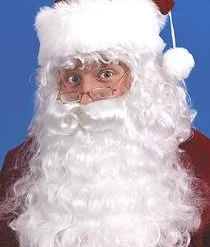 Fun World Beards And Mustaches Extra Value Santa Wig And Beard Set