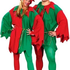 Fun World Deluxe Adult Velvet Elf Set