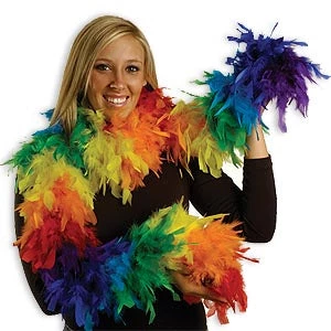 Zucker Feather Products Accessories Rainbow Boa 1 Zucker Feather Products Accessories Rainbow Boa