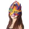Zucker Feather Products Rainbow Feather Mask