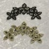 Theatre House Newest Products Rhinestone Flower Trio Applique
