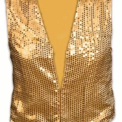 Theatre House Gold Or Silver Sequin Vest - Adult & Child Sizes Accessories