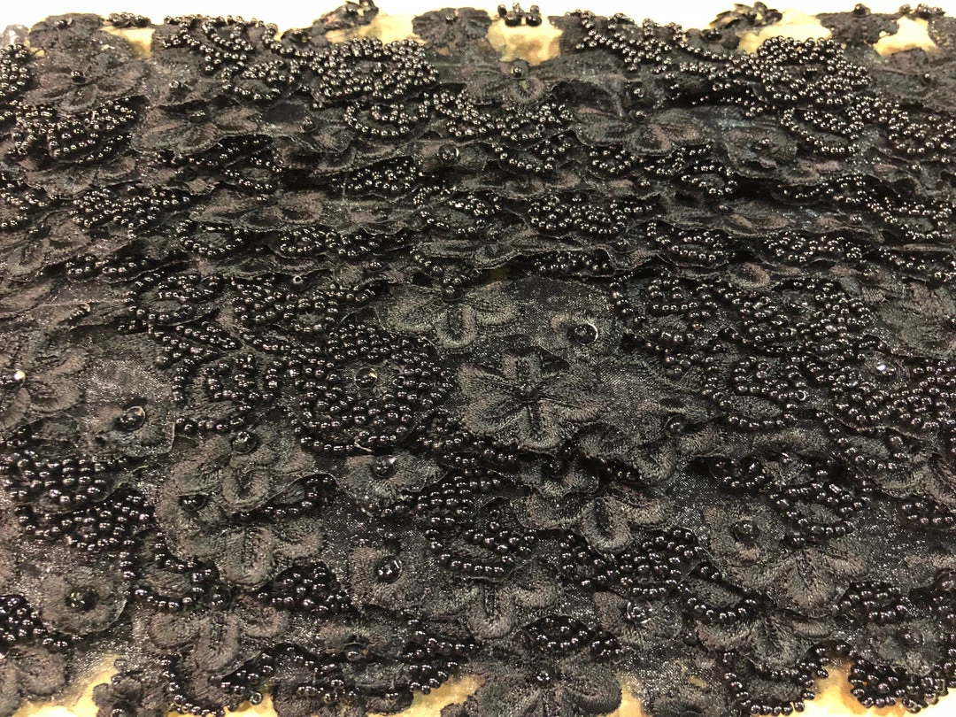 Theatre House Newest Products Black Beaded Trim 2 Theatre House Newest Products Black Beaded Trim