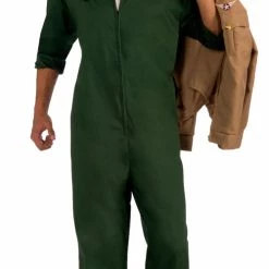 Theatre House Newest Products AVIATOR JUMPSUIT-GREEN-STD
