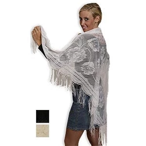 Vendor-unknown Accessories Fine Lace Shawl 1 Vendor-unknown Accessories Fine Lace Shawl