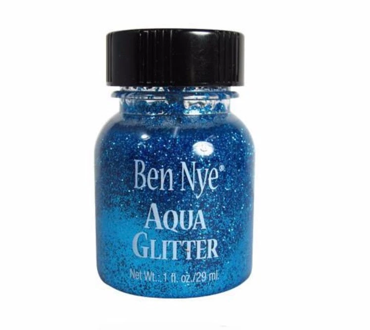 Newest Products Ben Nye Liquid Glitter Paint - Aqua Glitter 6 Newest Products Ben Nye Liquid Glitter Paint - Aqua Glitter