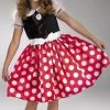 Disguise Minnie Mouse Girls Costume (New)