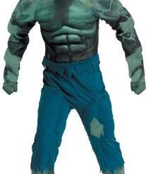 Disguise Newest Products Deluxe Child Muscle Hulk Costume