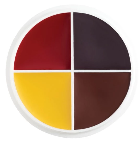 Ben Nye Newest Products Bruise & Abrasions Wheel 1oz./28gm. 4 Colors - EW-41 2 Ben Nye Newest Products Bruise & Abrasions Wheel 1oz./28gm. 4 Colors - EW-41