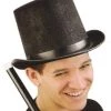 Forum Novelties Newest Products Black Felt Top Hat - Adult