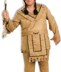 Forum Novelties Plus Size Native American Brave Costume