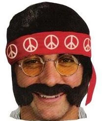 Forum Novelties Newest Products Men'S Hippie Accessory Kit