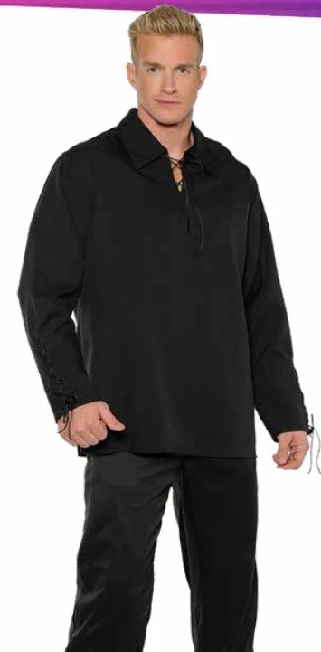 Under Wraps Frontier Mens Adult Black Pirate Halloween Costume Shirt Newest Products 1 Under Wraps Frontier Mens Adult Black Pirate Halloween Costume Shirt Newest Products