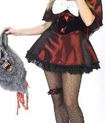 Fun World Newest Products Bad Red Ridding Hood Adult Costume