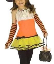 Fun World Newest Products Child Candy Corn Witch Costume