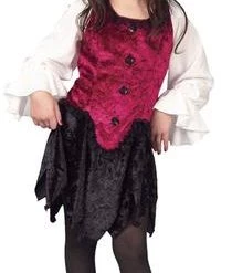 Fun World Newest Products First Mate Toddler Girls Pirate Costume
