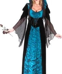 Fun World Midnight Coffin Bride Adult Costume