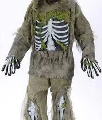 Fun World Newest Products Child Skeleton Zombie Costume