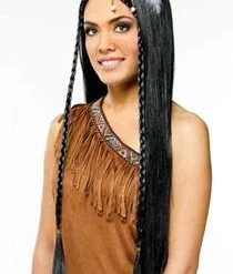Fun World Indian Maiden Wig