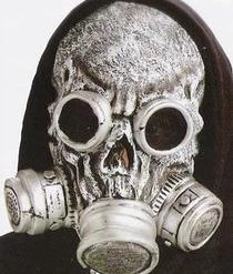 Fun World Bio Zombie Gas Mask - Silver Newest Products