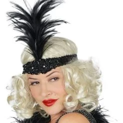 Zucker Feather Products Fancy Feathered Headband