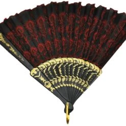 Morris Costumes Geisha Fan - Red And Black Newest Products