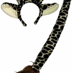 Under Wraps Giraffe Ears And Tail Set Ears And Tails