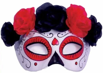 Under Wraps Half Mask With Attached Flowers Newest Products 1 Under Wraps Half Mask With Attached Flowers Newest Products