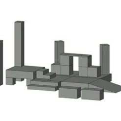 Theatre House Table Top Scenic Design: Junior Modular Set (Stage Planning & Design) Newest Products